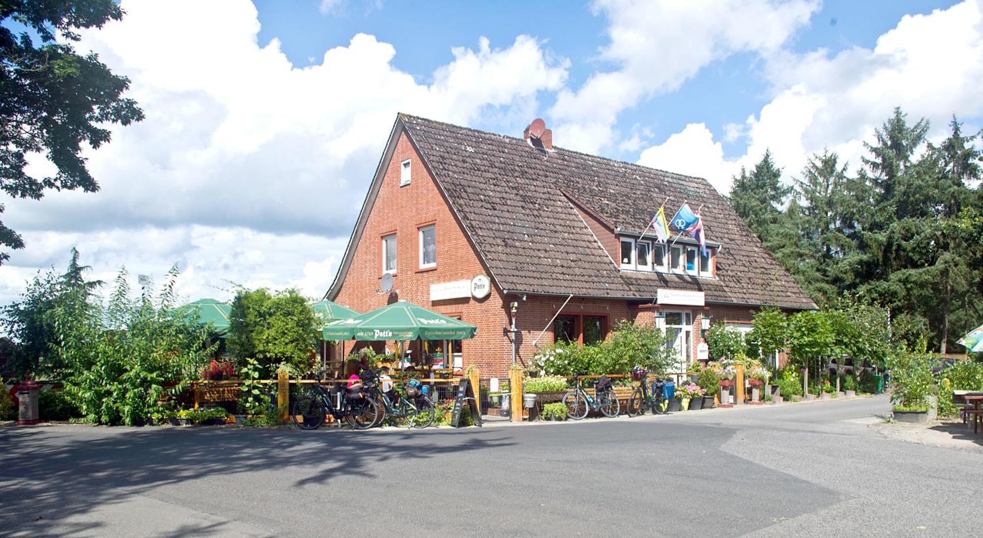 Gasthaus Duether Schleuse Duthe Bagian luar foto